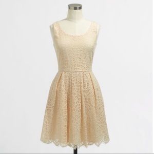 J. Crew Swirling Lace skater dress size 0